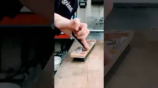 Tre flip Noseblunt | Kickflip B/S Noseblunt #alwaysworking #shorts #kickflip #360flip #fingerboard