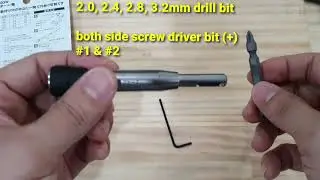 Star-M No.503W Self-Centering Hinge Drill