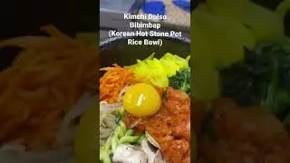 Kimchi Dolsot Bibimbap (Korean Stone Pot Rice Bowl)