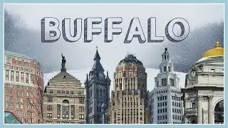 El Downtown de Buffalo es hermoso en Invierno | New York