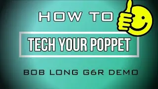 HOW TO TECH YOUR POPPET VALVE GUN (BOB LONG DEMO)