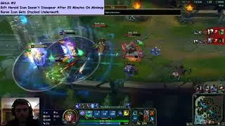 Patch 8.2: Uploading 2 Bugs I Just Encountered In Ranked To Report To Riot
