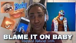 DABABY- BLAME IT ON BABY INSPIRED MAKEUP LOOK