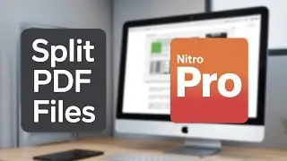 How to Split PDF File into Individual Pages | Nitro Pro Tutorial