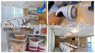 ESSA É A 1° VEZ Q MOSTRAMOS | NOVA ROTINA | ORGANIZEI TUDO | APARELHO D MASSAGEM | Viviane Magalhães