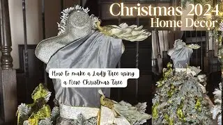 Creating and decorating a mannequin tree |  Christmas 2024 | House of Bridgett