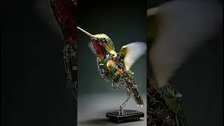 Mechanical Engineer Reveals Amazing Hummingbird Robot Made from Circuit Boards