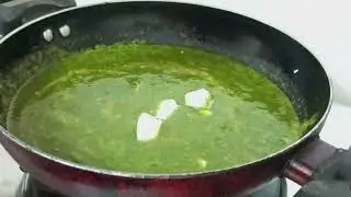 Palak paneer ka sabji banana sikhe Saral Aasan tarika