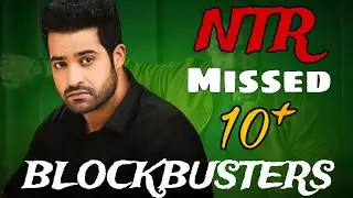 The Biggest Misses! 🤯 10+ Blockbuster Telugu Films Jr.NTR Rejected That Changed Other Stars' Careers