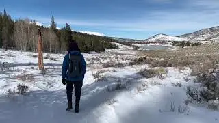 Meadow Loop and Ridge Trail | Dillon, CO | Winter Hikes in Colorado