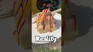 Expectation versus Reality Efteling Birthday Cake 🎂 Which one looks better? 🤷&zwj;♀️