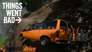 BeamNG.drive MP &mdash; БЕЗ ТОРМОЗОВ! БЕЗ АМОРТИЗАТОРОВ! ОПАСНОЕ ДОРОЖНОЕ ИСПЫТАНИЕ!