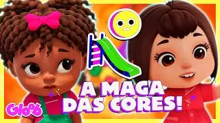 MILENA ESTÁ COM MEDO DO ESCORREGADOR? 🛝 | VAMOS BRINCAR COM A TURMA DA MÔNICA | Mundo Gloob