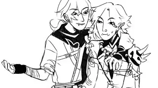 SpeedPaint of kazuxiao with my hideous voice on the background talking nonsense for 4 minutes