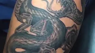 Kobe Bryant memorial tattoo,LA Lakers all star, 8Mamba mentality,custom tattoo by nextgen body art