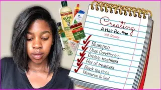 Build Your Own WASH DAY ROUTINE|| Step by Step (Relaxed Hair)
