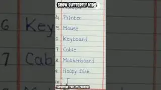 10 computer parts name in English|#computer #name #shorts #trending #youtubeshorts