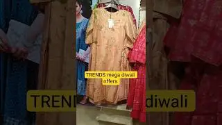💥 Trends la Diwali Mega Offers! Ethnic wear 🔥 Don't Miss #ytshorts #shorts #diwali #diwali2025