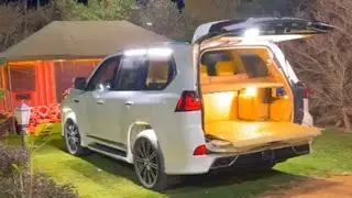 تجهيزات جيب لكزس جديد طبق و ماء و كهرباء