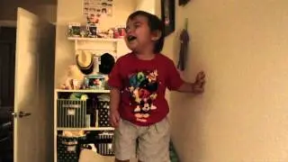 Luca Laughing