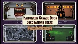 118+ Garage Door Halloween Ideas 2025 | Monster Decor, Lights & Haunted Themes