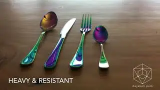 Rainbow Cutlery Set
