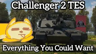 Amazing Firepower & Armor! Challenger 2 TES Gameplay | War Thunder Mobile