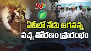 ఏపీలో నేడు పచ్చ తోరణం ప్రారంభం..  l YS Jagan to Launch Plantation Programme Today l Ntv