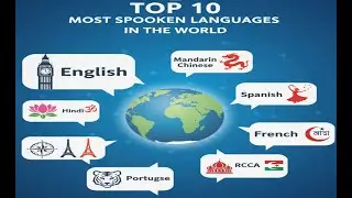 10 самых распространённых языков мира 🌍 | Лучшая информация о 10 самых распространённых языках мира