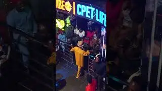 Prince Hezekiah, and son to Danny spry,at cpet comedy club 