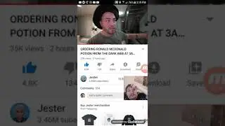Reaction to Jester's Ronald McDonald Potion Video