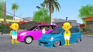 Upin dan Ipin Pergi Cari Ka Ros Yang Hilang Naik Mobil Keren 😀😆 upinstori