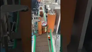 Automatic Linear Bottles Non-dry Sticker Labeling Machine Wrap-around Labels Applicator for jars
