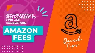 Amazon Storage Fees - Easy to find and understand. How much are you paying every month?