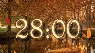 28 Minute Autumn Fall Timer | Wind Chime Alarm