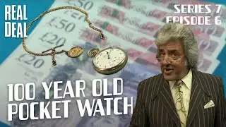 9 Carrot Gold Pocket Watch From 1912 | Dickinson's Real Deal | S7 E6