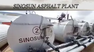 Bitumen Tank for Asphalt Plant in Israel