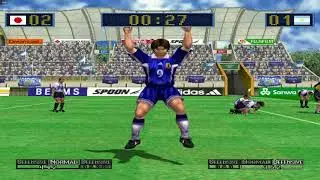 Virtua Striker 2 ver. 2000.1 - JAPAN Playthrough - Arcade Mode