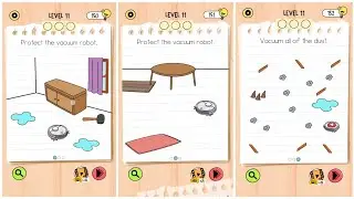 Brain test 5 level 11 Walkthrough Solution 