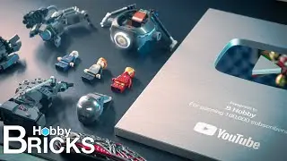 Lego Iron Monger Snap Build | Silver Play Button Unboxing