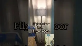Affordable Floor Lamp | Room ko Banaye Cozy ✨#flipkart #shortsviral