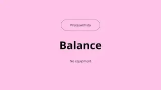 Christmas challenge Day 7 - Balance