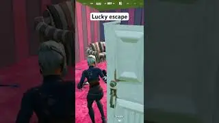 Lucky escape #fortnite #shorts