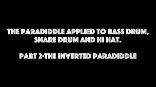 Inverted Paradiddle Kit Grooves