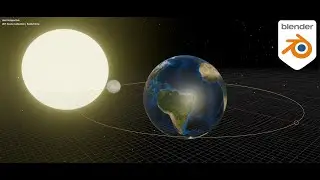 Animating in Blender - Solar Eclipse!