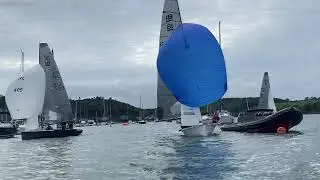 National 18 Dinghy 2022 River Race at Royal Cork Yacht Club