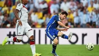 Messi almost goal. So close [Argentina-Germany][World Cup Final]
