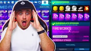 I LOST MY *INCREDIBLE STRIKER TITANIUM WHITE* BLACK MARKET GOAL EXPLOSION IN BLIND TRADING...