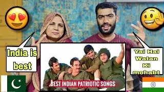 Pakistani Reaction On Best Indian Patriotic Songs (Desh Bhakti Songs)