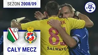(1/2) Legia Warszawa - Wisła Kraków | CAŁY MECZ | Ekstraklasa 2008/09 | 10. Kolejka